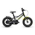 Barncykel S´COOL faXe 12" Svart/Gul