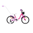 Barncykel TABOU Mini ST, 18" rosa-vit