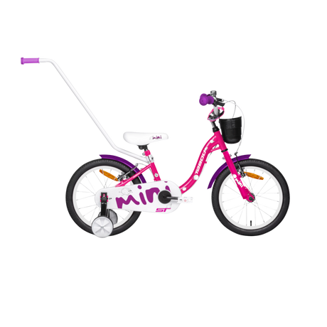 Lastenpyörä TABOU Mini ST, 18" pinkki--valkoinen