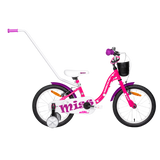 Lastenpyörä TABOU Miss AL, 12" pinkki-valkoinen