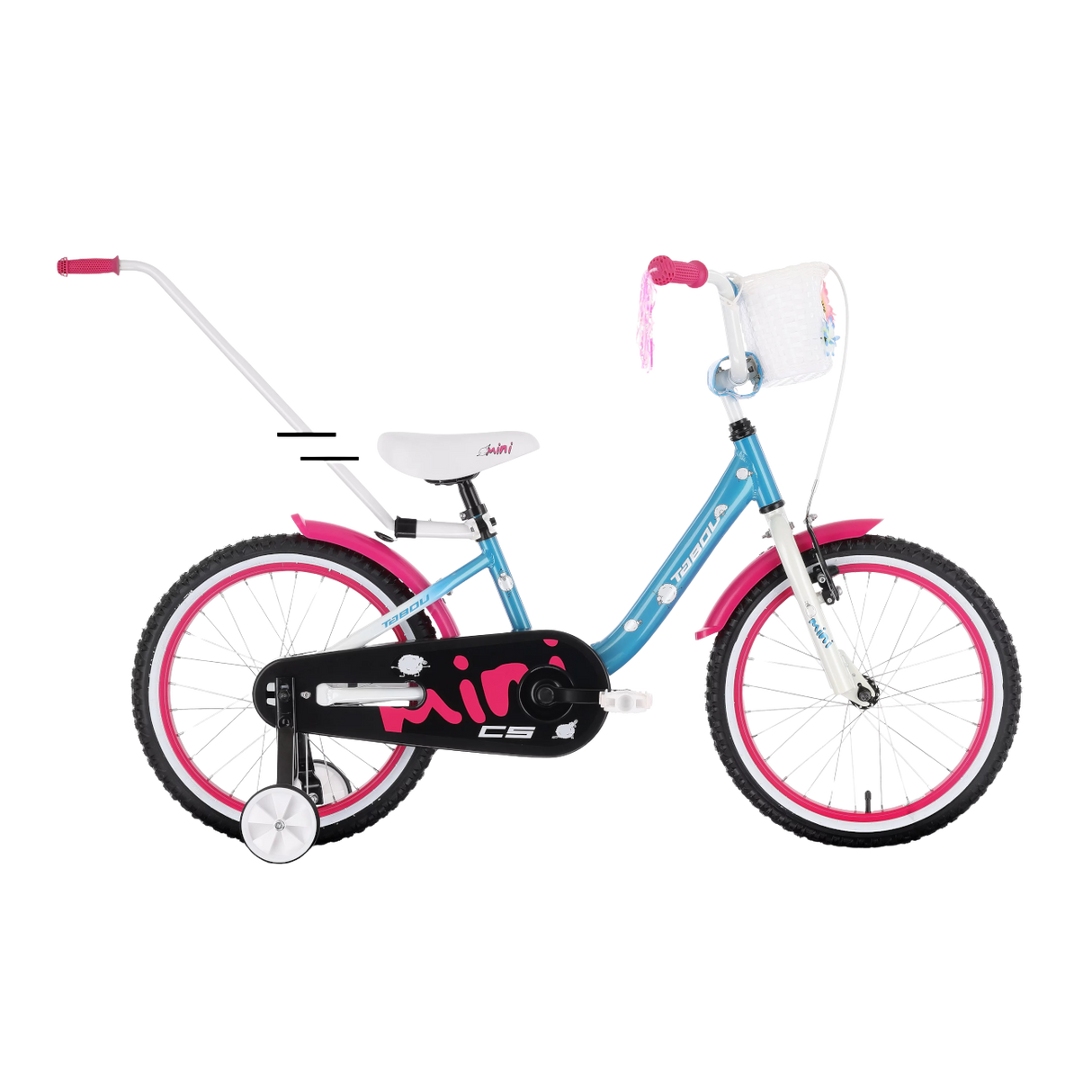 Lasten pyörä TABOU Miss CS ALU, 20" sinivalkoinen