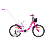 Lastenpyörä TABOU Miss ST, 12" pinkki-valkoinen