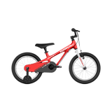 Ultralätt barncykel TABOU Rocket Lite MG, 16" röd-vit