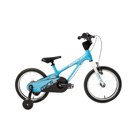 Erittäin kevyt lastenpyörä TABOU Rocket Lite MG, 14" sinivalkoinen