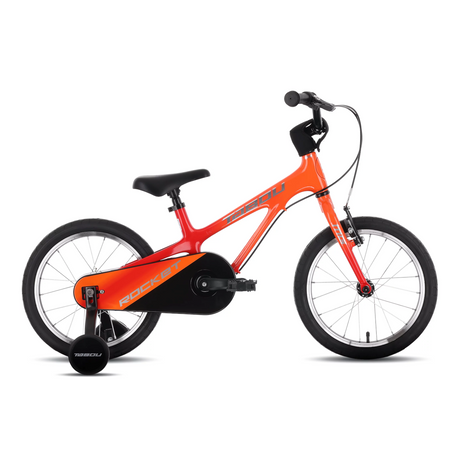 Ultralätt barncykel TABOU Rocket MG, 16" röd-orange