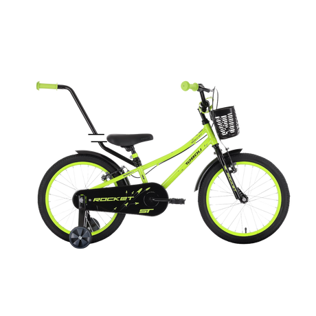 Lastenpyörä TABOU Rocket ST, 14" vihreä-harmaa