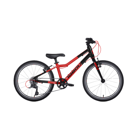 Ultralätt barncykel TABOU Superlite 20, röd-svart