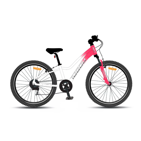 Barncykel TABOU Topshe 20, rosa-vit