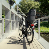 Barnstol för pakethållare URBAN IKI U-me Easy Fix, Bincho Black/Bincho Black