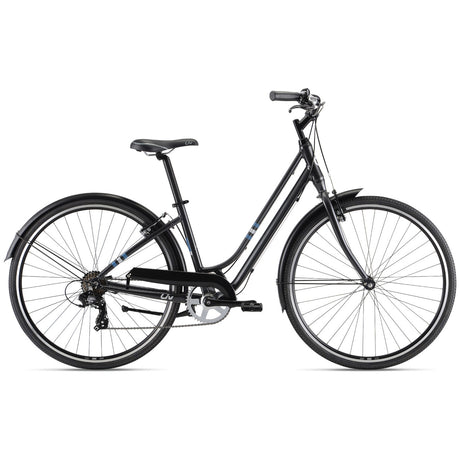 Naisten pyörä LIV Flourish 3, Gunmetal Black