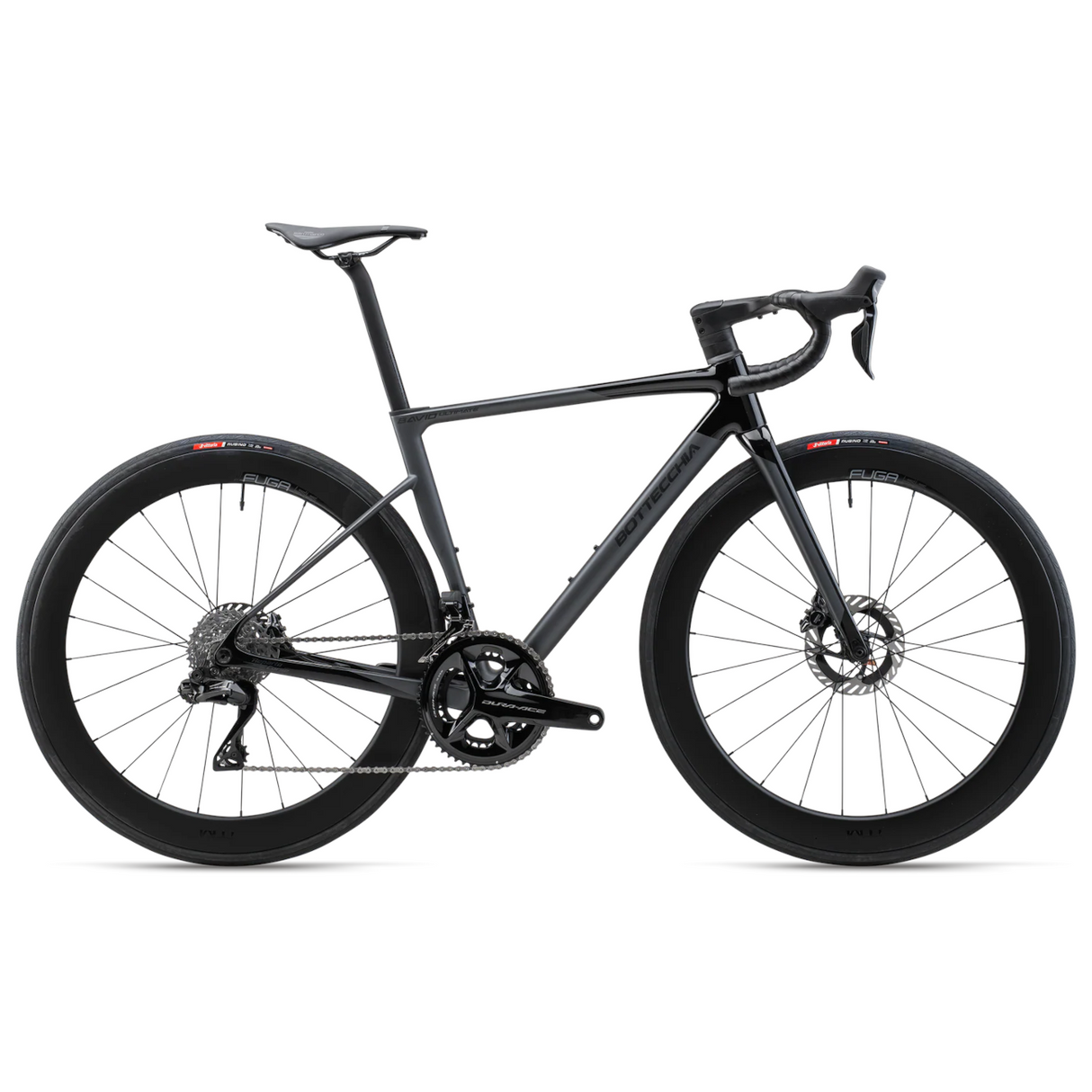 Maantiepyörä BOTTECCHIA 8avio Ultimate - Shimano 105 Di2 24s - C39 Gloss and Matt Black
