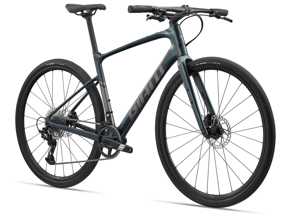 Road bike GIANT FastRoad AR Advanced 1, Asphalt Green