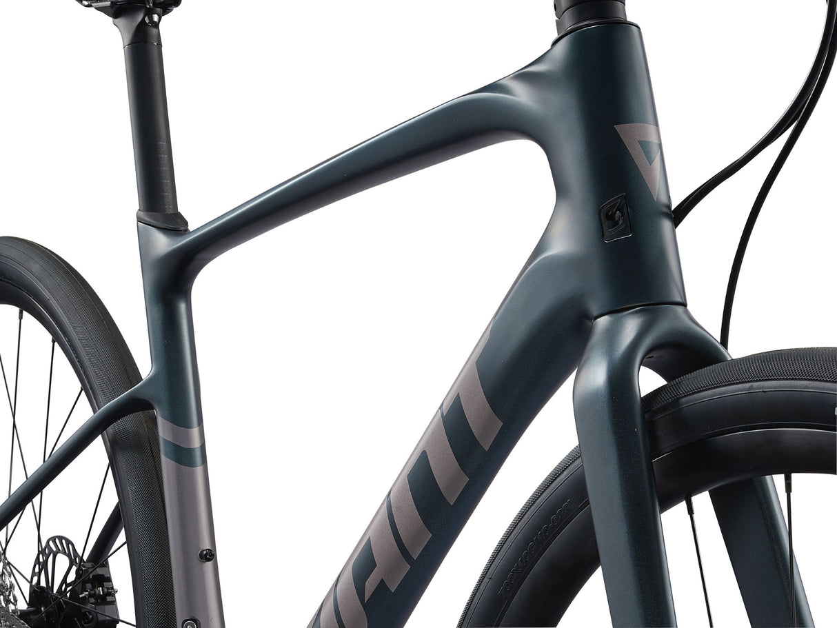 Road bike GIANT FastRoad AR Advanced 1, Asphalt Green