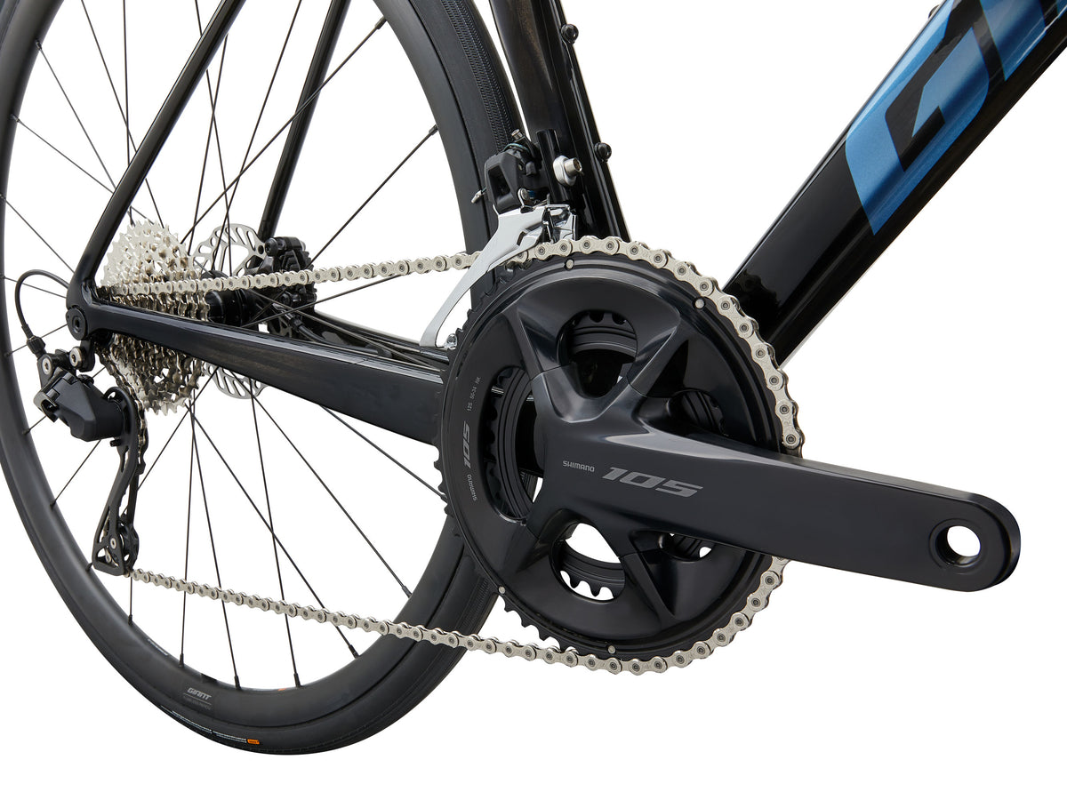 Maantiepyörä GIANT TCR Advanced 2 KOM, hiilikuitu