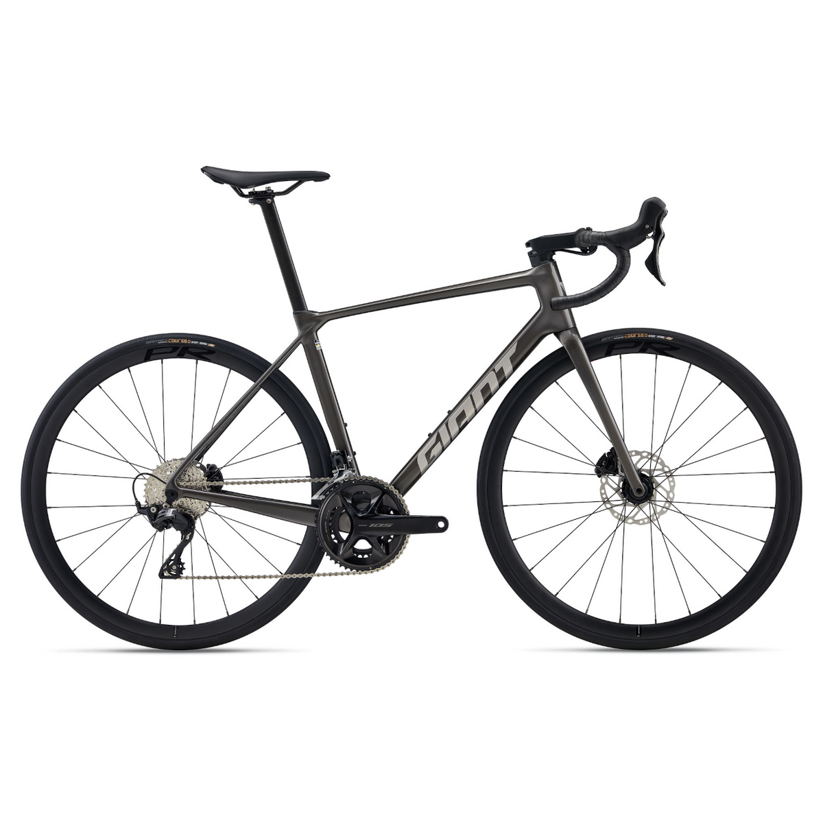 Landsvägscykel GIANT TCR Advanced 2 PC, Stealth Chrome