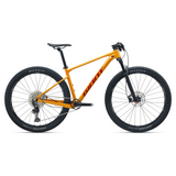 GIANT XTC SLR 29 2 mountainbike i Mineral Yellow i sidovy