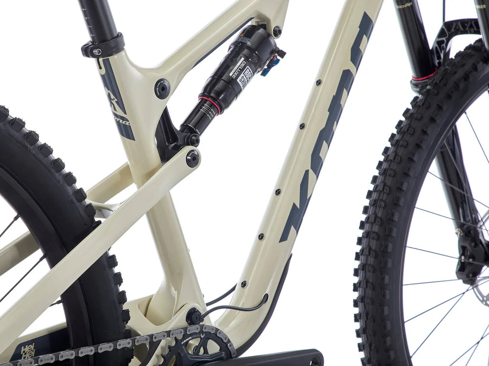 Mountain bike KONA Hei Hei CR (2025) Gloss Bone (Metallic Grey)