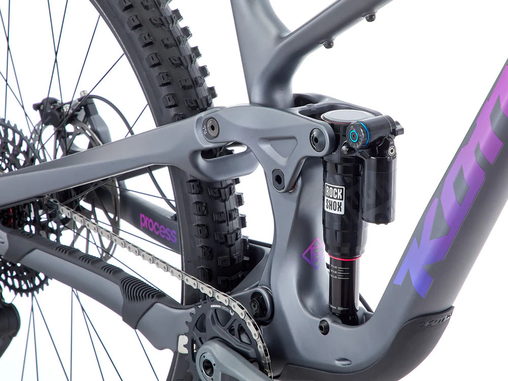 Mountainbike KONA Process 134 CR/DL G3, 29" Satin Metallic Charcoal (Purple)