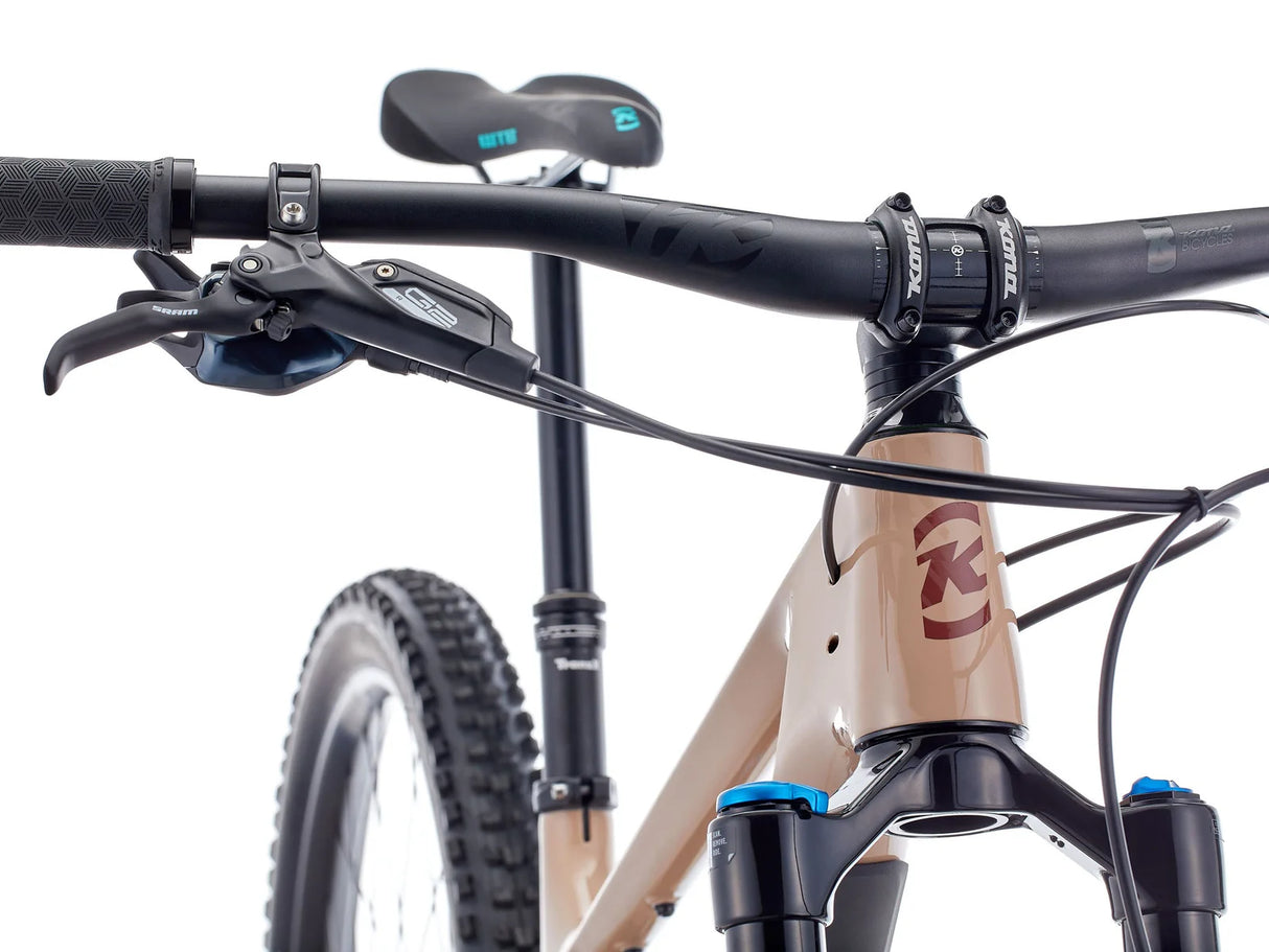 Mountain bike KONA Process 134 CR Gloss Toffee Brown