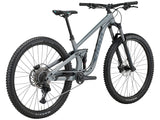 Mountainbike KONA Process 134, Gloss Metallic Faux Raw (Grå)