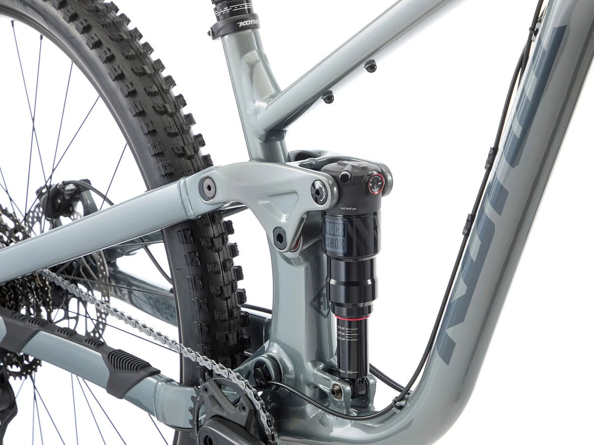 Mountainbike KONA Process 134, Gloss Metallic Faux Raw (Grå)