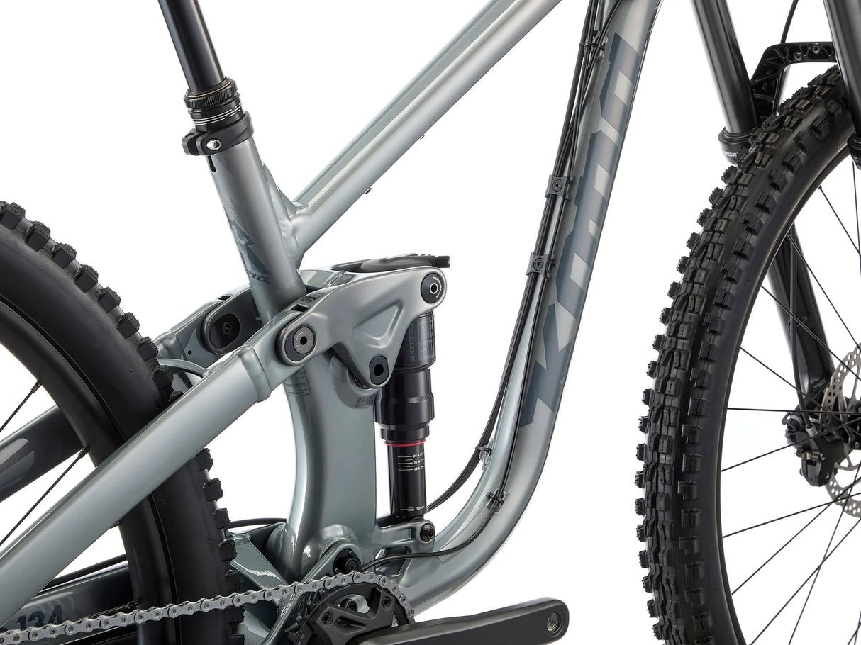 Mountainbike KONA Process 134, Gloss Metallic Faux Raw (Grå)