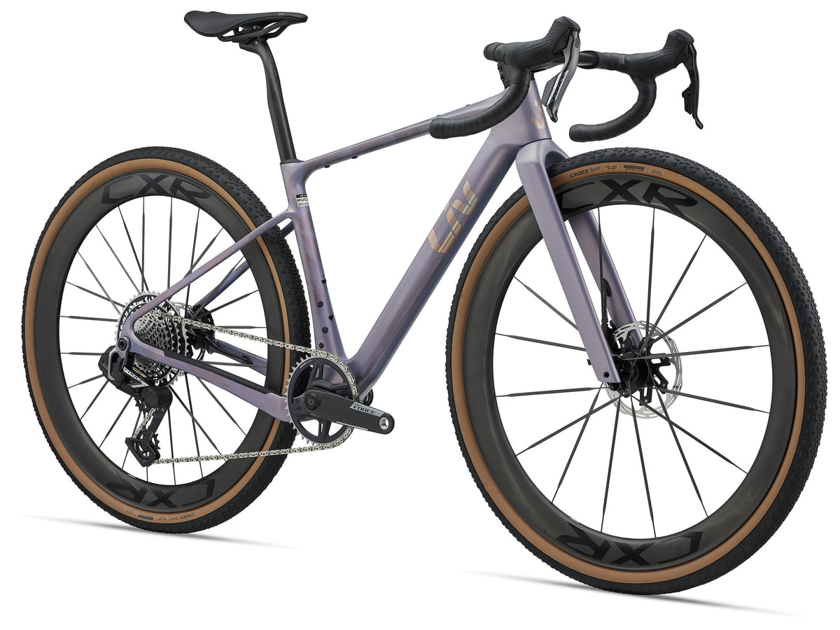 Gravelcykel för dam LIV Devote Advanced SL 1 (2027) Ember Violet