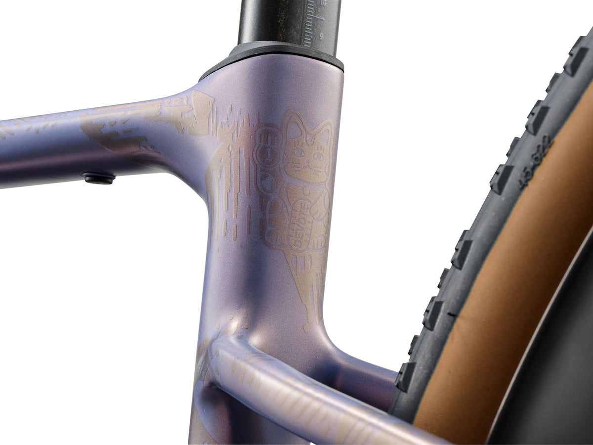 Gravelcykel för dam LIV Devote Advanced SL 1 (2027) Ember Violet