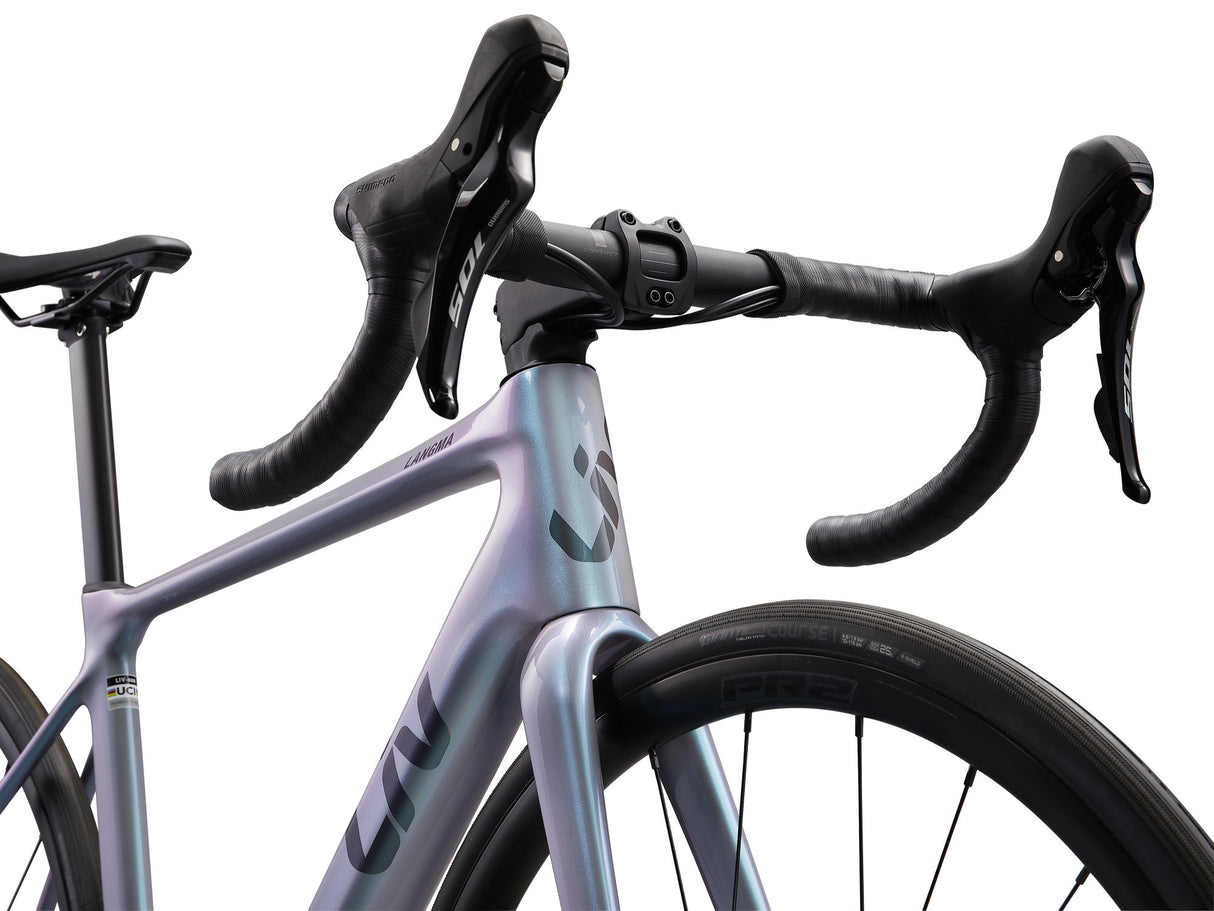 Naisten pyörä LIV Langma Advanced 2 QOM (2025) Prismatic Haze