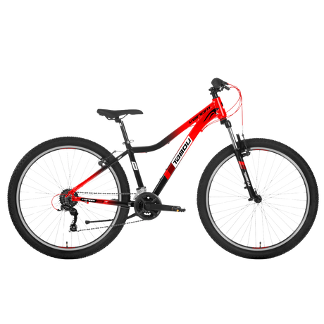 Ungdomscykel TABOU Venom 1.0, 27.5" 17" M, röd-svart