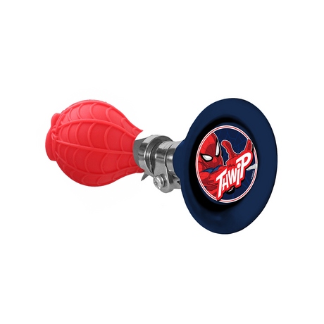 Spiderman trumpet, blue-red