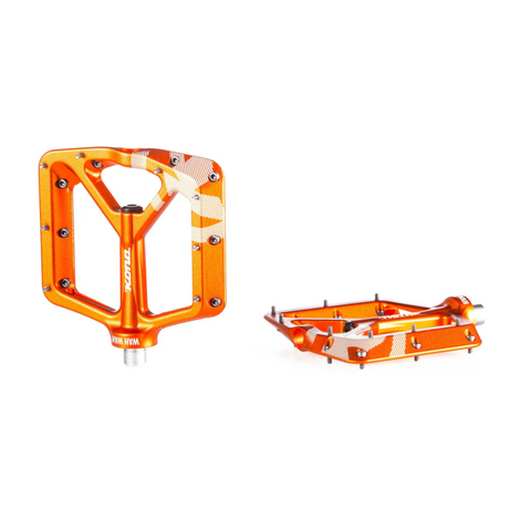 Polkimet KONA Wah Wah 2 Alloy, Oranssi
