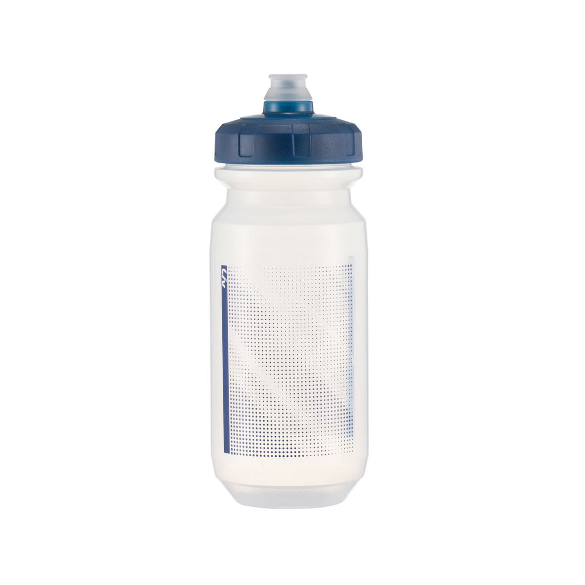 Flaska LIV PourFast DoubleSpring 600ml, transparent/mörkblå