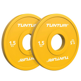 Viktskivor TUNTURI Platinum Fractional Plates, Blå, 50mm, 2 x 2 kg
