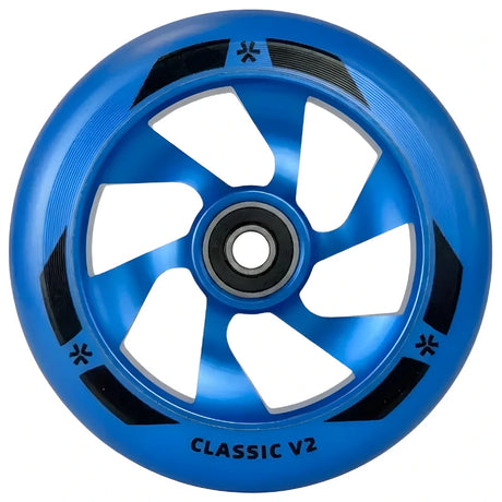 Union Classic V2 Pro -potkulaudan pyörä 110mm sininen