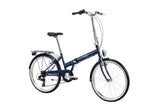 Hopfällbar cykel ROMET Jubilat ECO, blå