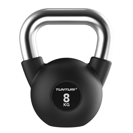 Kettlebell TUNTURI Platinum Gummi 8 kg