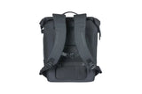 Ryggsäck med pakethållarfäste BASIL SoHo Nordlicht, 17 L, LED, svart
