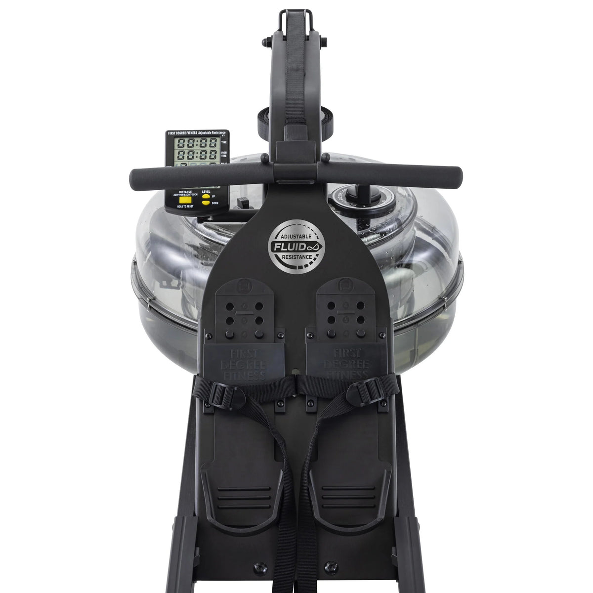Soutulaite TUNTURI Fluid Rower Apollo Plus, musta