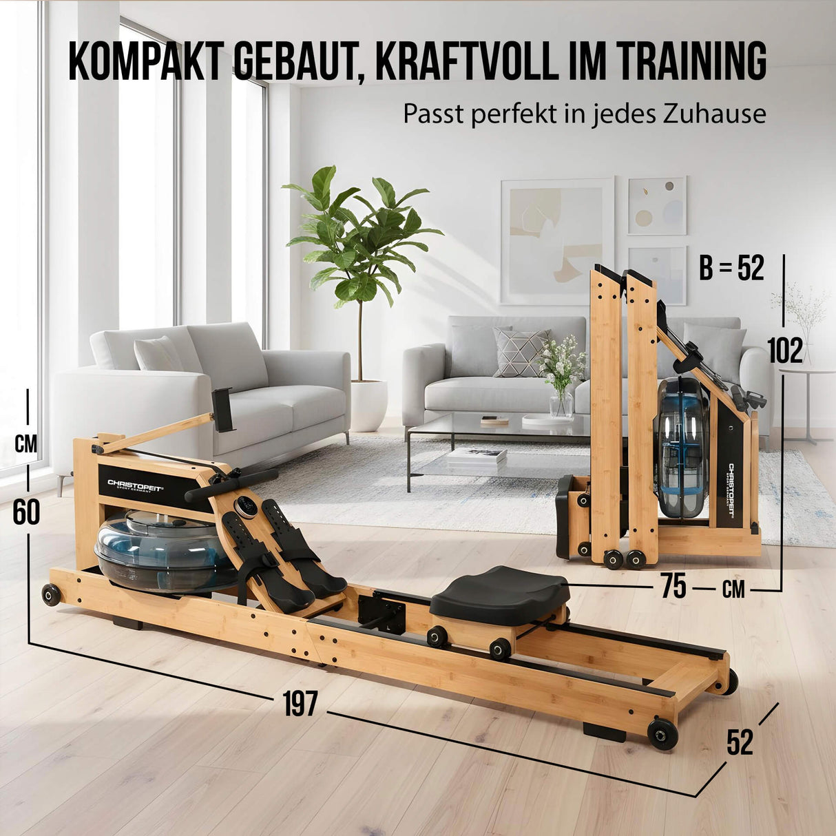 Rowing machine CHRISTOPEIT Colorado