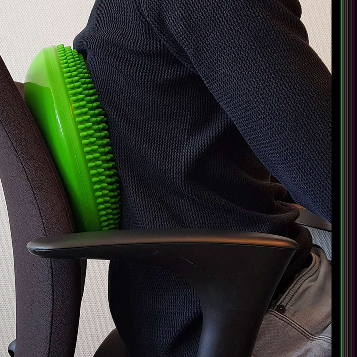 Tasapainolauta TUNTURI Air Stepper Pad, vihreä