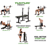 Träningsbänk Tunturi WB20 Basic Weight Bench
