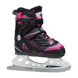 Barnhockeyrullskridskor FILA X-One Ice G Svart/Rosa