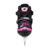 Barnhockeyrullskridskor FILA X-One Ice G Svart/Rosa