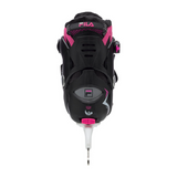 Barnhockeyrullskridskor FILA X-One Ice G Svart/Rosa