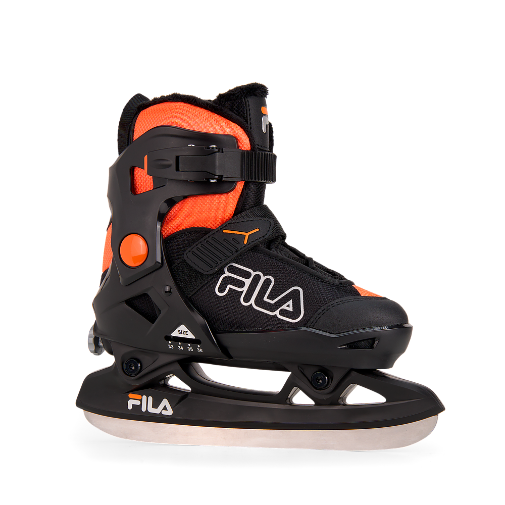 Barnskridskor FILA X 2.0 Ice, Svart/Orange