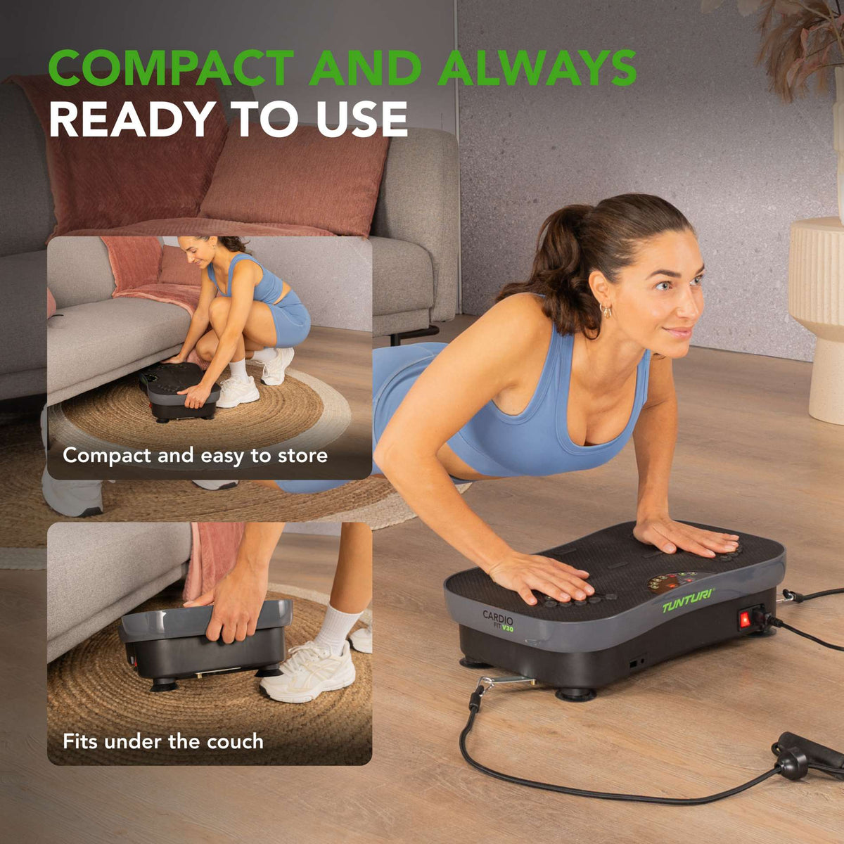 Vibrationsplatta TUNTURI Cardio Fit V30