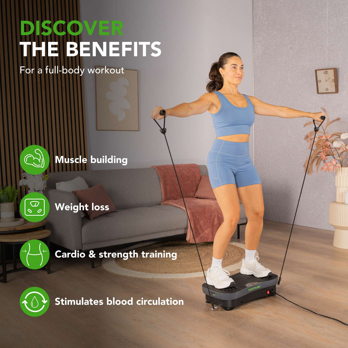 Vibrationsplatta TUNTURI Cardio Fit V30