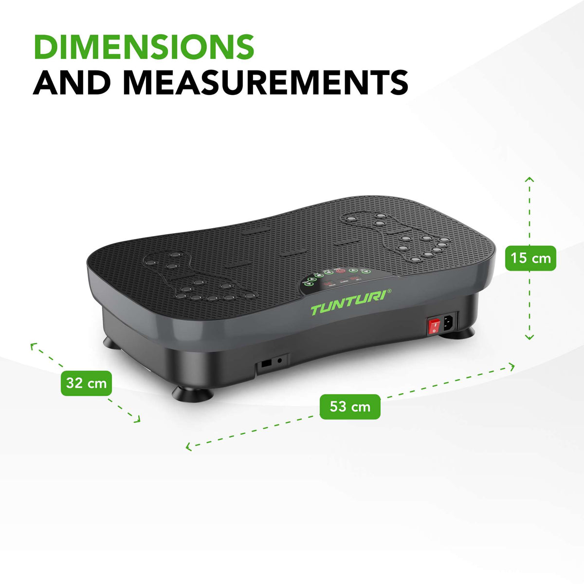 Vibrationsplatta TUNTURI Cardio Fit V30