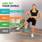 TUNTURI Mini vastuskuminauhasetti, 4 kpl